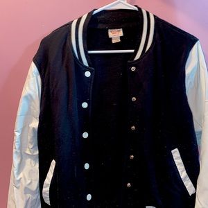 Black and white jacket